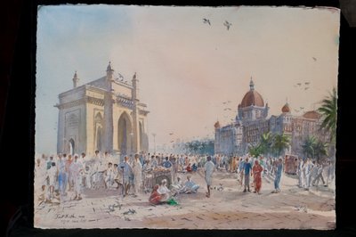 Poort van India, Bombay, 2009 door Tim Scott Bolton