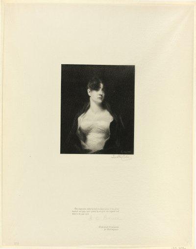 Mevrouw R. Scott Moncrieff, uit Oude Engelse Meesters door Timothy Cole