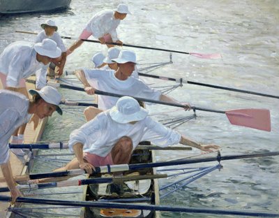 Vastmaken van Roeispanen, Henley door Timothy Easton