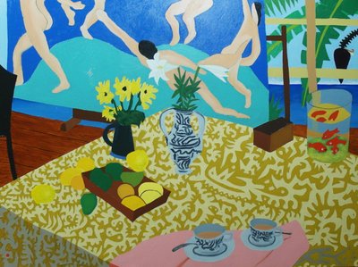 Thee met Matisse, 2014 door Timothy Nathan Joel