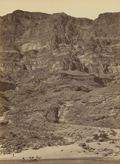 Muur in de Grand Canyon