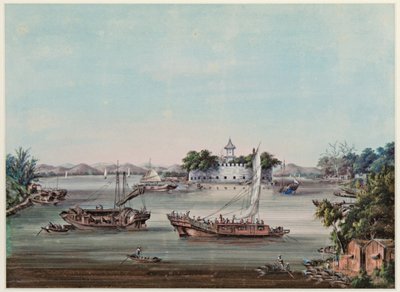 Dahuangjiao Fort, Parelrivier door Tingqua