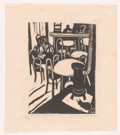 Stationswachtkamer door Tinus van Doorn (signed by artist)