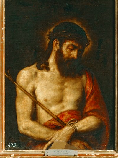 Ecce Homo. 473 ... door Titian (c.1488-1576)