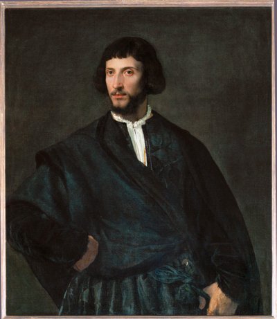 Portret van een man ... door Titian (c.1488-1576)