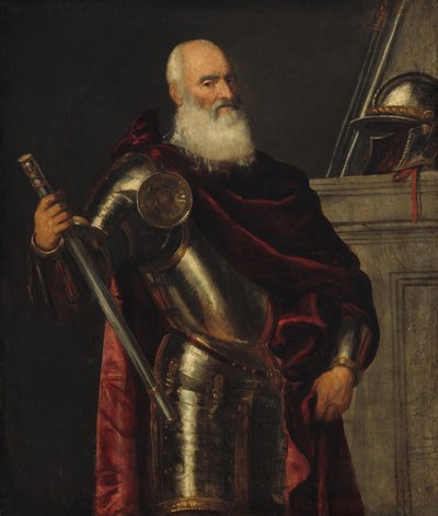 Vincenzo Cappello door Titian and Workshop
