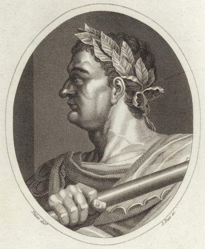 Domitianus Caesar door Tiziano Vecelli