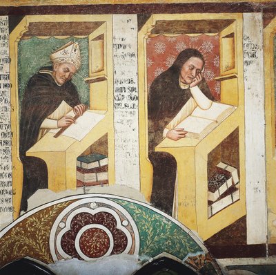 Veertig illustere leden van de Dominicaanse Orde door Tomaso da (late 15th century) Modena