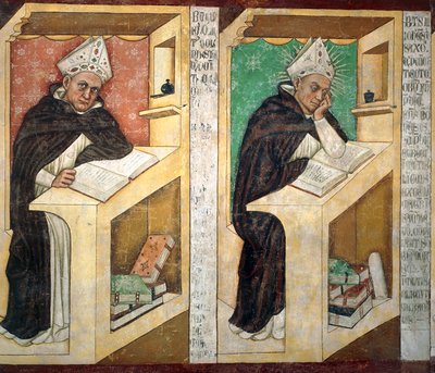 St. Albertus de Grote (detail) door Tomaso da (late 15th century) Modena