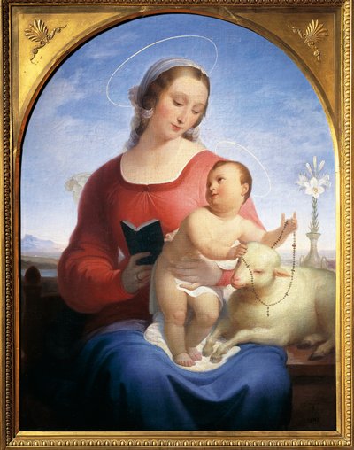 Onze-Lieve-Vrouw van de Rozenkrans door Tommaso Minardi