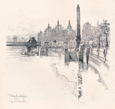 De naald, ca. 1902 door Tony Grubhofer