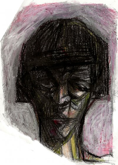Donker, expressief portret door Tore Bahnson