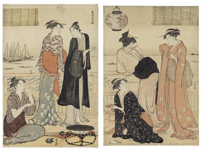De Zesde Maand, uit de serie Twaalf Maanden in het Zuiden door Torii Kiyonaga