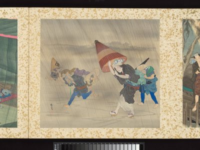  door Toyohara Kunichika