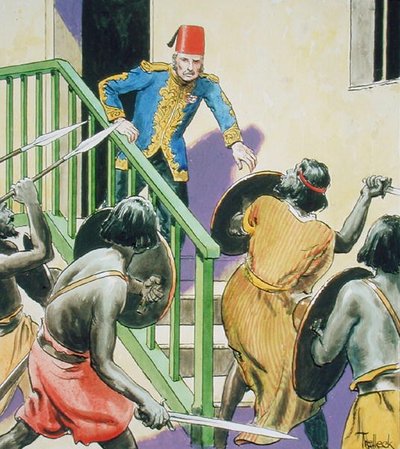 Generaal Gordon (1833-85) Held van Khartoum, uit 