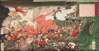 Der Krieg von Kagoshima door Tsukioka Yoshitoshi