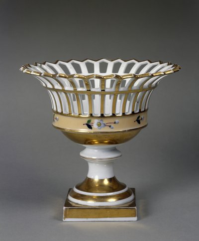 Fruitschaal, ca. 1826-1838 door Tucker China Factory