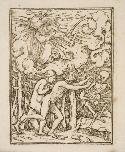 Maria Magdalena knielend bij een kruis door Ubekendt