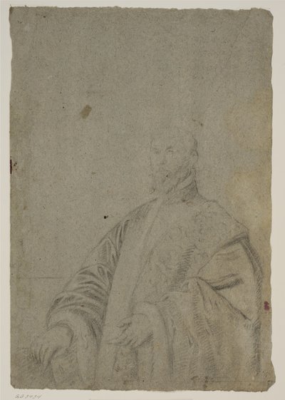 Studie voor een portret van een senator door Ubekendt Ubekendt