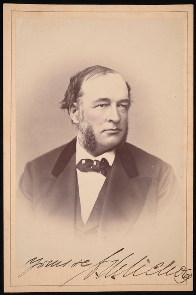 Portret van Charles Henry Nichols door Ulke Bros
