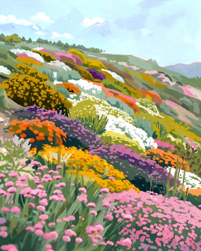 Bloomscape door Uma Gokhale