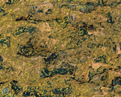 Aardse, abstracte textuur door Uma Gokhale