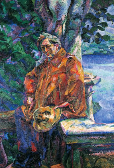 Portret van Maestro Ferruccio Busoni door Umberto Boccioni