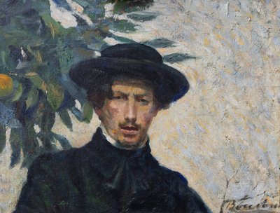 Zelfportret door Umberto Boccioni