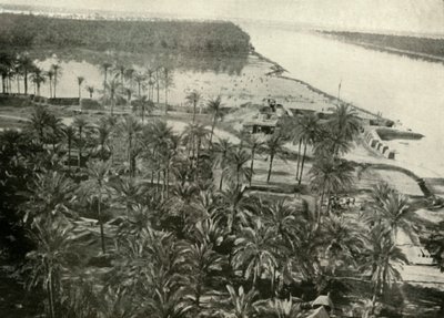 Een Britse Positie aan de Rivier Tigris, 1919 door Unbekannt