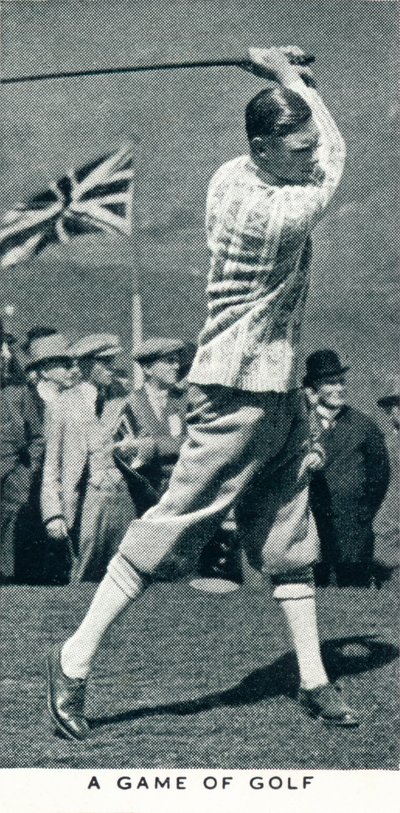 Een Partij Golf, 1924 1937 door Unbekannt