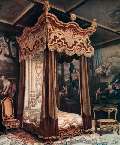 Een koninklijk bed door Unbekannt