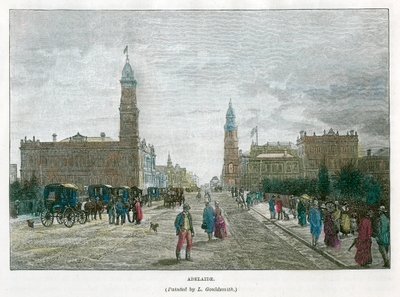 Adelaide, Zuid-Australië, Australië, ca. 1890 door Unbekannt