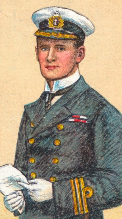 Admiraal Teddy Evans, 1881-1957, Britse marineofficier en Antarctica-ontdekkingsreiziger, 1916 door Unbekannt