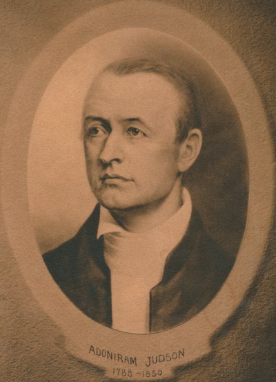 Adoniram Judson, Jr., Amerikaanse Congregationalist en later Baptistenzendeling, ca. 1910s door Unbekannt