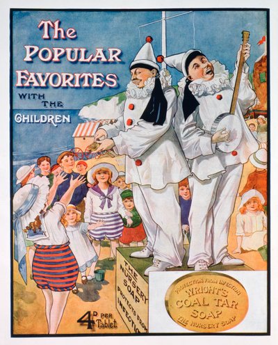 Advertentie voor Wrights kolenteerzeep, 1914 door Unbekannt