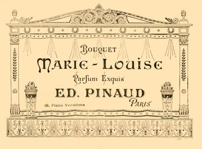 Advertentie voor Marie-Louise parfum door Unbekannt