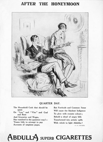 Na de huwelijksreis - Kwartdag, 1927 door Unbekannt