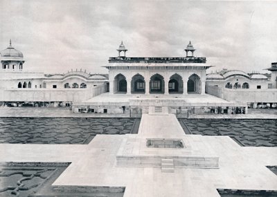 Agra. De Khas Mahal en Zenana, ca. 1910 door Unbekannt