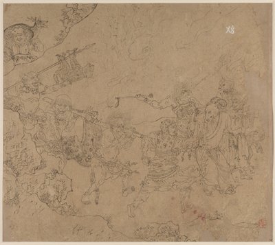 Album van Daoïstische en Boeddhistische Thema