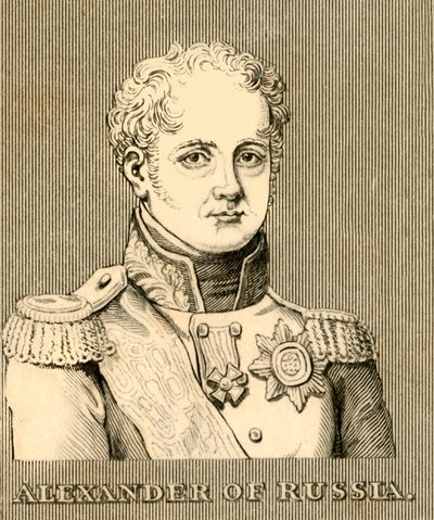 Alexander van Rusland door Unbekannt