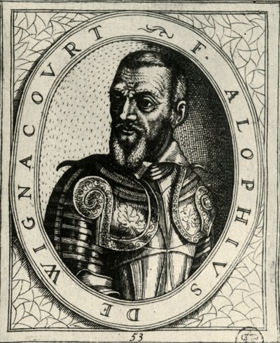Alof de Wignacourt door Unbekannt