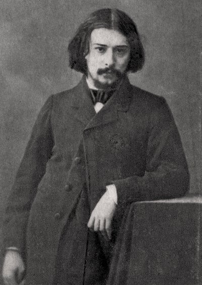 Alphonse Daudet, Franse romanschrijver, 1869 door Unbekannt