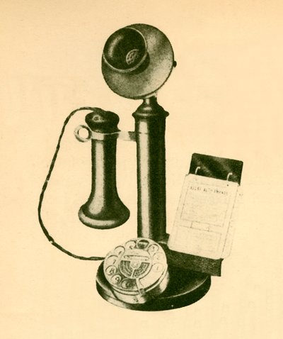 Een automatische telefoonontvanger door Unbekannt
