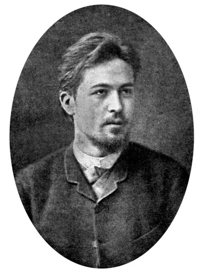 Anton Tsjechov 1860-1904, Russische toneelschrijver en schrijver van korte verhalen, begin 20e eeuw door Unbekannt