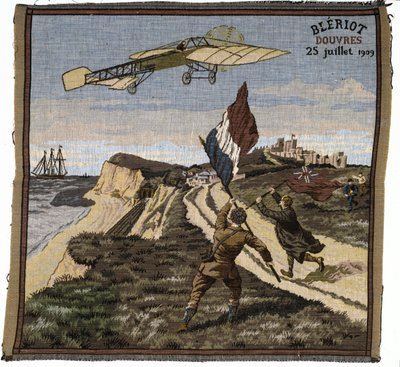 Aankomst van Louis Bleriot in Dover, Engeland, op 25 juli 1909 door Unbekannt