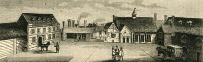 Arundel House naar het noorden, ca. 17e eeuw, 1881 door Unbekannt