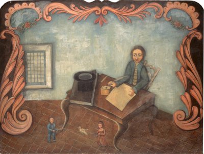 Aan de Schrijftafel door Unbekannt