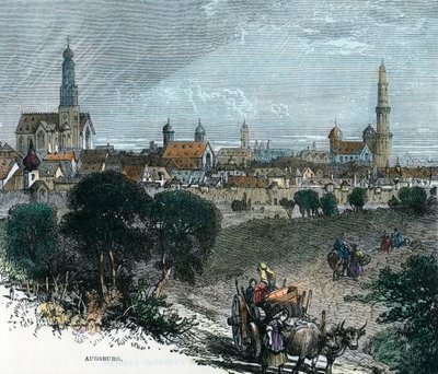 Augsburg, Duitsland, ca. 1880 door Unbekannt
