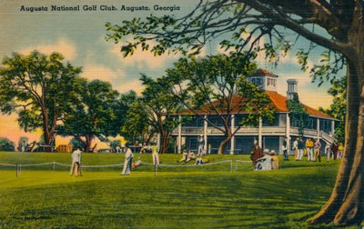 Augusta National Golf Club House, 1943 door Unbekannt