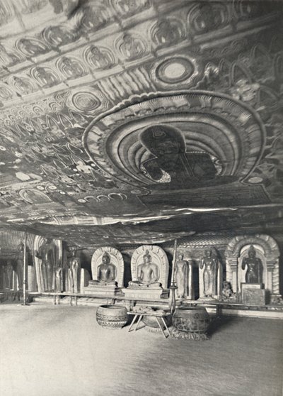 Uit de rotsentempels van Dambulla, 1926 door Unbekannt
